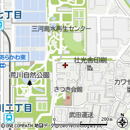 大日ゴム株式会社　荒川事業所周辺の地図