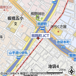 東京都板橋区中丸町2周辺の地図