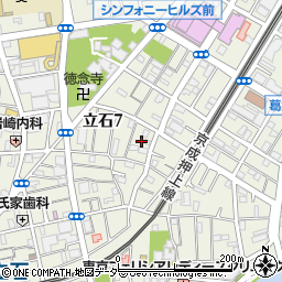 東京都葛飾区立石7丁目19周辺の地図