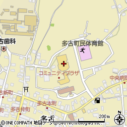 千葉県香取郡多古町多古3042周辺の地図