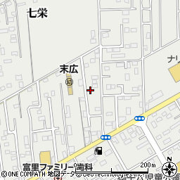 千葉県富里市七栄887-19周辺の地図