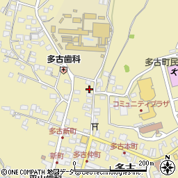 千葉県香取郡多古町多古3243-3周辺の地図