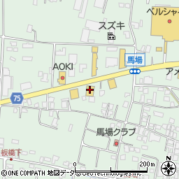 松本日産自動車駒ヶ根店周辺の地図
