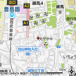 京都西山霊園（一般社団法人）　東京支店周辺の地図