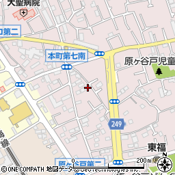 東京都福生市福生859-15周辺の地図