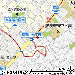 東京都豊島区西巣鴨2丁目21周辺の地図