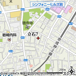 東京都葛飾区立石7丁目18周辺の地図