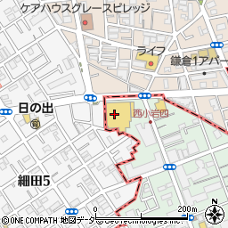 サミットストア西小岩店周辺の地図