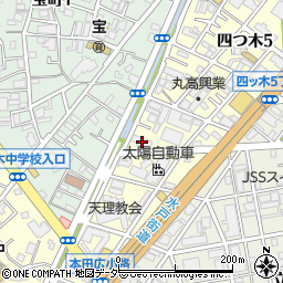 東京都葛飾区四つ木5丁目6-6周辺の地図