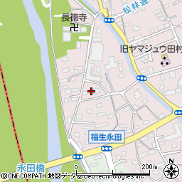 東京都福生市福生601周辺の地図