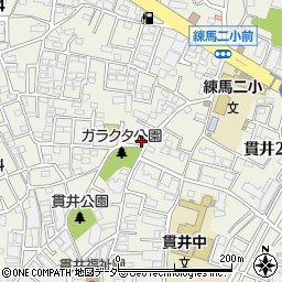 日本経済新聞社西練馬専売所周辺の地図