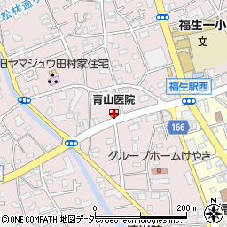 青山医院周辺の地図