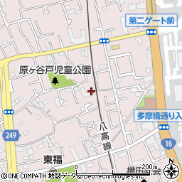 東京都福生市福生2256周辺の地図