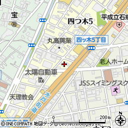 東京都葛飾区四つ木5丁目7周辺の地図
