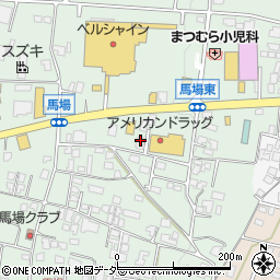 メガネのナガタ駒ヶ根店周辺の地図