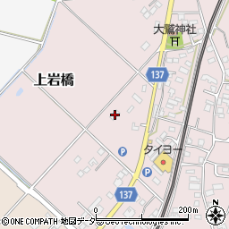 千葉県印旛郡酒々井町上岩橋155-2周辺の地図