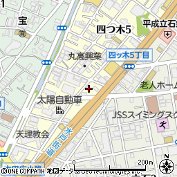 東京都葛飾区四つ木5丁目7-8周辺の地図