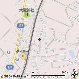 千葉県印旛郡酒々井町上岩橋128-1周辺の地図