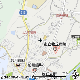 山梨県山梨市牧丘町窪平38周辺の地図