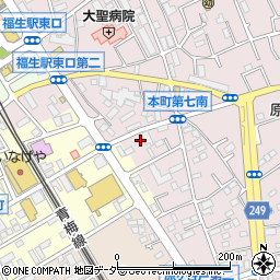 東京都福生市福生789周辺の地図