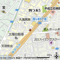 東京都葛飾区四つ木5丁目7-11周辺の地図