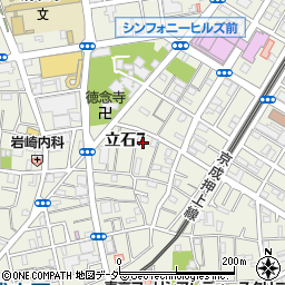 東京都葛飾区立石7丁目周辺の地図