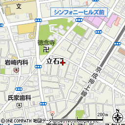 東京都葛飾区立石7丁目周辺の地図