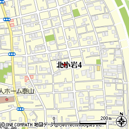 東京都江戸川区北小岩4丁目周辺の地図