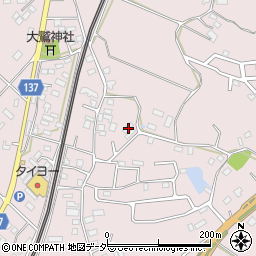 千葉県印旛郡酒々井町上岩橋361-2周辺の地図