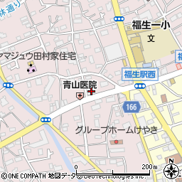 東京都福生市福生660周辺の地図