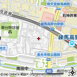 東京都練馬区石神井町1丁目7周辺の地図