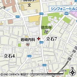 葛飾区役所　立石駅周辺地区街づくり事務所周辺の地図
