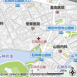 石神井パークサイドマンション周辺の地図