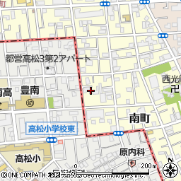 東京都板橋区南町38周辺の地図