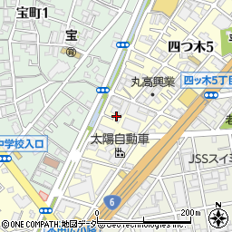 東京都葛飾区四つ木5丁目6-12周辺の地図