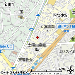 東京都葛飾区四つ木5丁目6周辺の地図