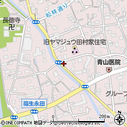 東京都福生市福生636周辺の地図