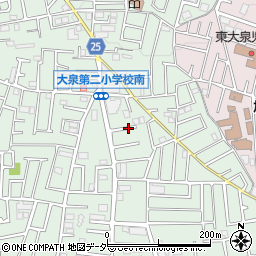 東京都練馬区南大泉1丁目26周辺の地図