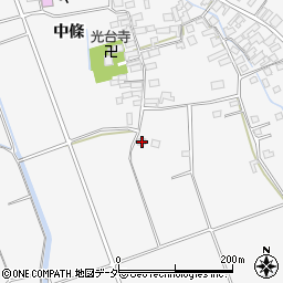 山梨県韮崎市中田町中條18周辺の地図