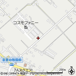 千葉県富里市七栄477-24周辺の地図