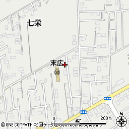 千葉県富里市七栄887-10周辺の地図