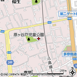 東京都福生市福生2249周辺の地図