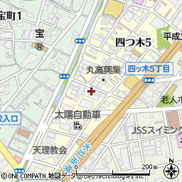 東京都葛飾区四つ木5丁目6-24周辺の地図