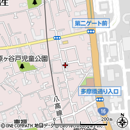 東京都福生市福生2265-11周辺の地図