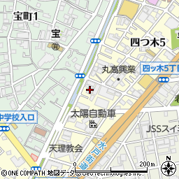 有限会社秋山自動車鈑金周辺の地図