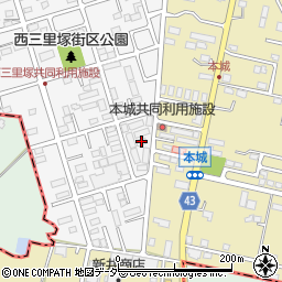 グリーンヒルズ成田Ｆ周辺の地図