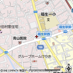 東京都福生市福生1112周辺の地図