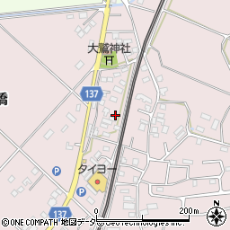 千葉県印旛郡酒々井町上岩橋139周辺の地図