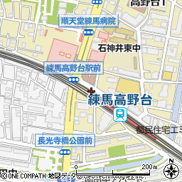 トモズ練馬高野台店周辺の地図
