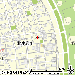 東京都江戸川区北小岩4丁目27周辺の地図